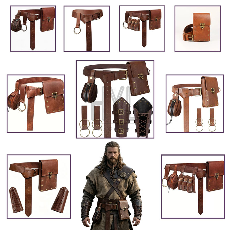 Cosplay Prop - Набор аксессуаров викингов средневекового времени, ретро-аксессуары