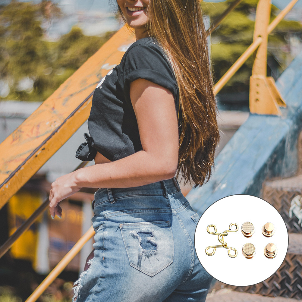 Snap Fastener Set - Комплект из 5 металлических кнопок для