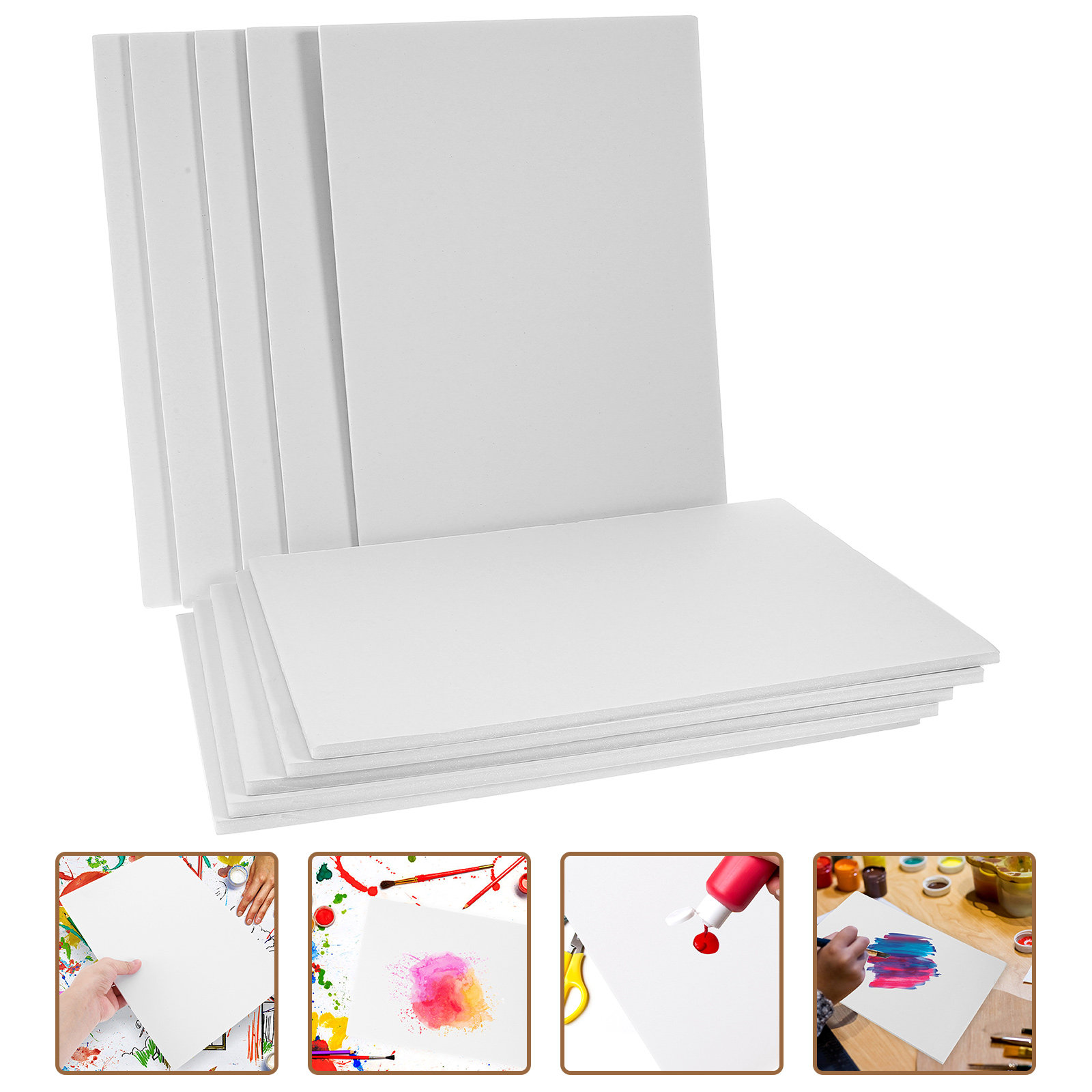 Cosplay Prop Foam Board - 10 шт. пустых пенопластовых досок, большие