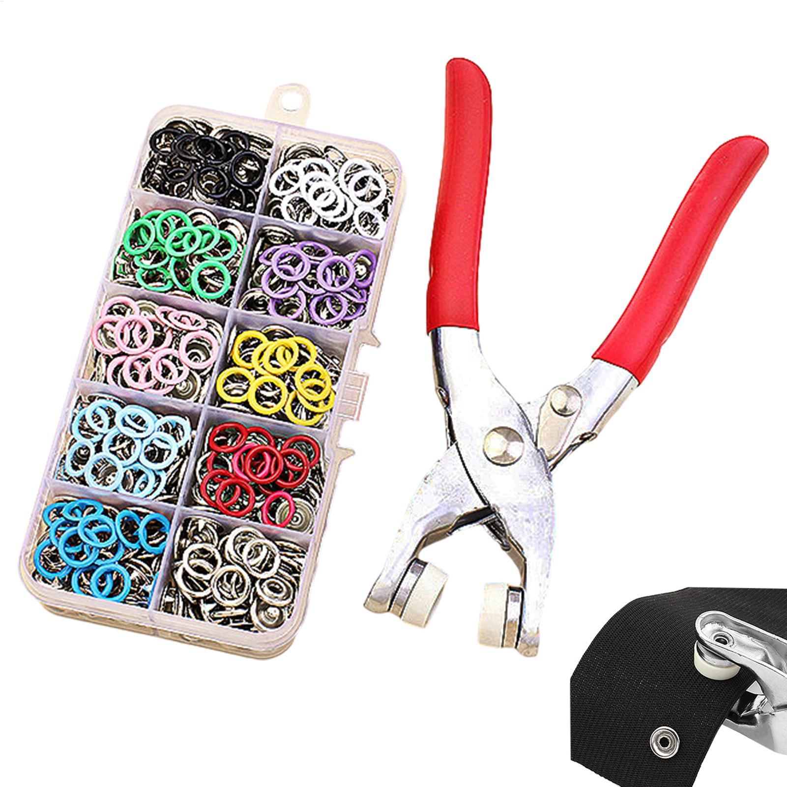 Snap Fastener Set - Набор пуговиц для одежды с 5-зубчатым