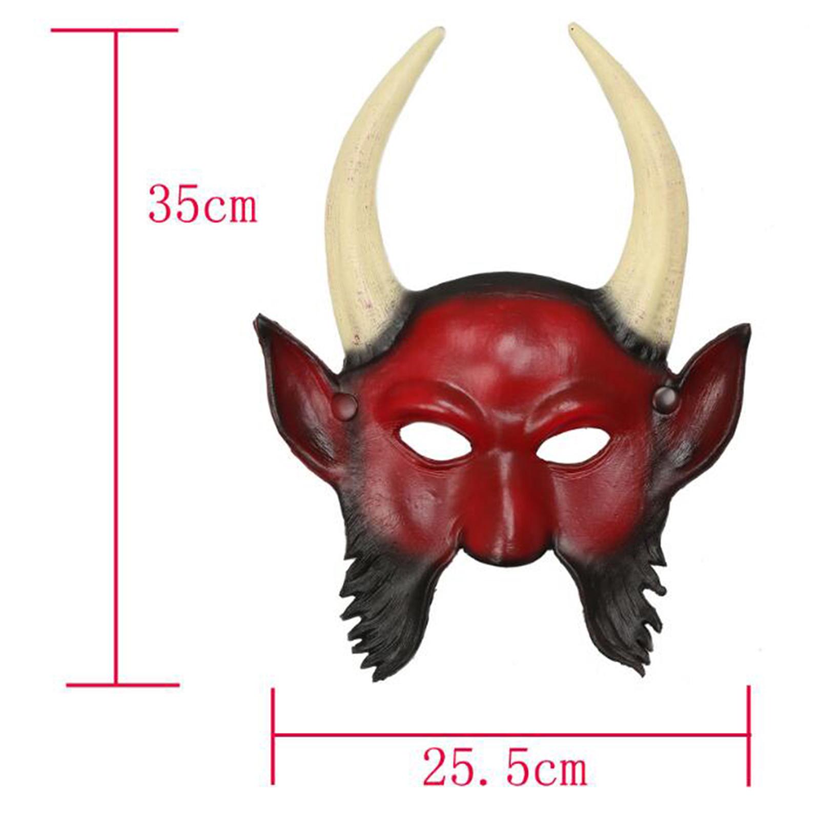 Страшная маска дьявола для кос – обзор и цена Cosplay Prop Foam